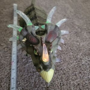 Walking light up dinosaur lot